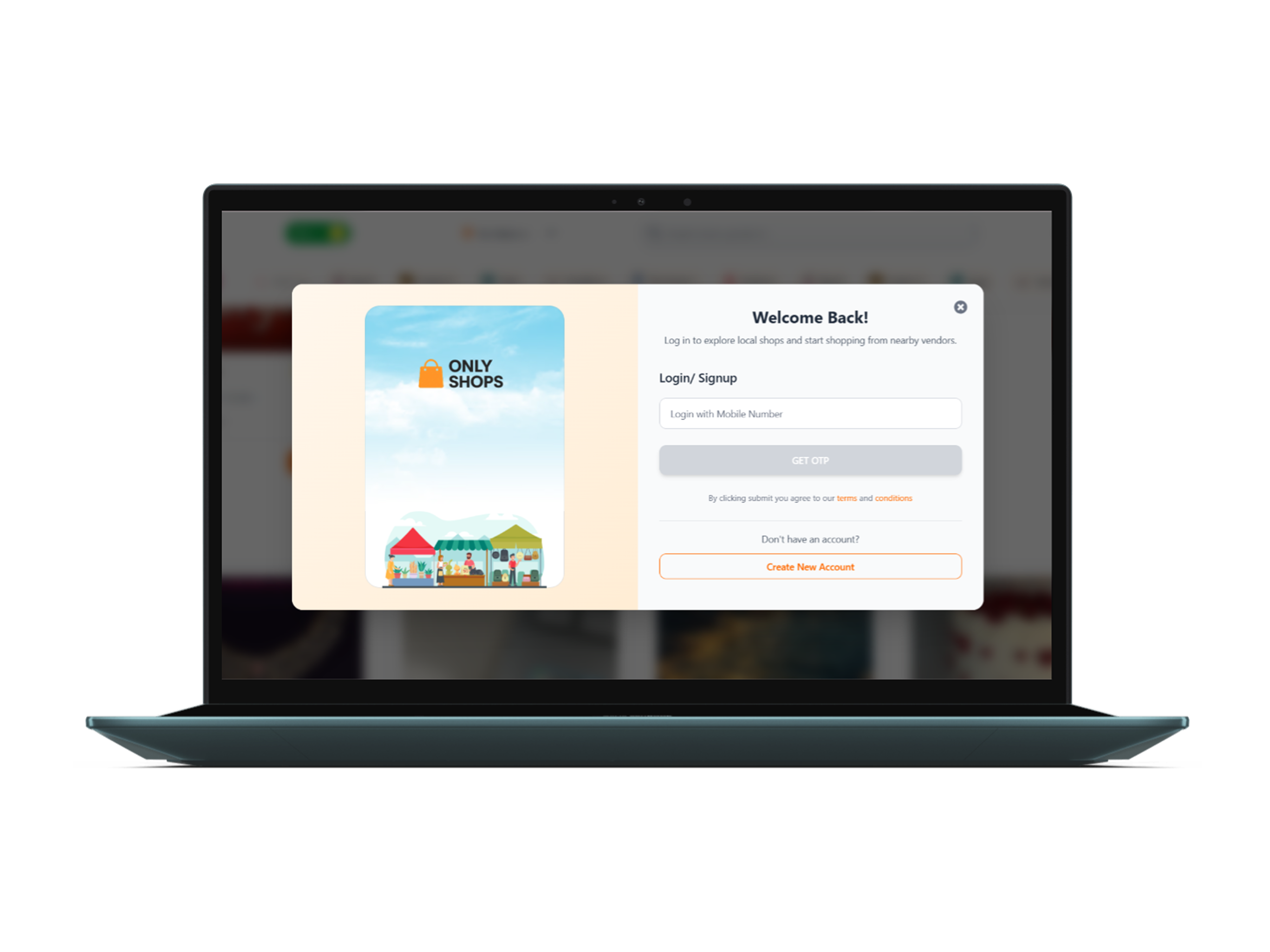 Only Shops Mobile Shopping App Development Mobile App Development - Web 4
